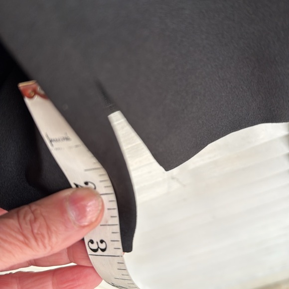 Mac Duggal Black Tuxedo, One-Shoulder, Long Sleeve Dress. Size 2. NWT - Picture 10 of 11